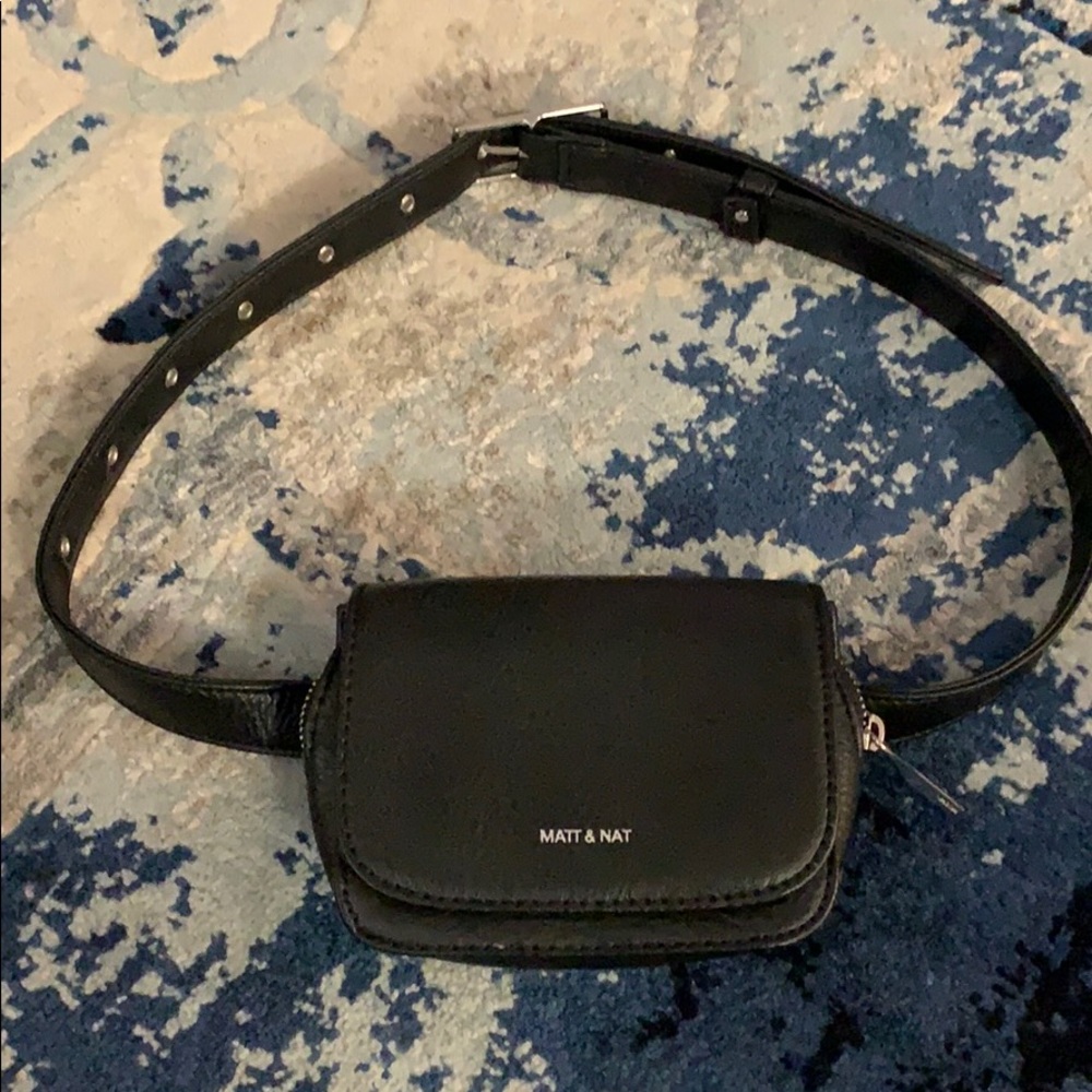 Matt & Nat Black Mini Bag